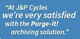 JD Edwards archiving customer case study | J&P Cycles