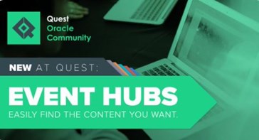 Quest Oracle Community Event Hubs | New for 2022