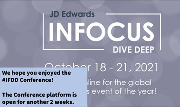 INFOCUS Dive Deep Conference | October 2021