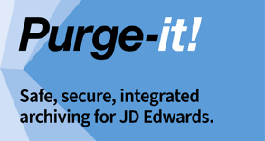 Purge-it! for JD Edwards data archiving