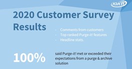 Purge-it! Customer Survey Results