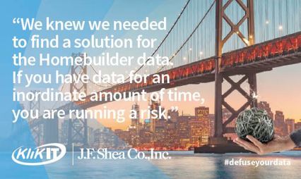 J.F. Shea JD Edwards Case Study | Finding a solution for Homebuilder data