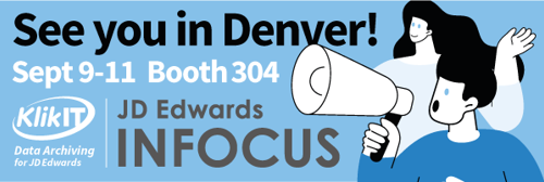 JD Edwards INFOCUS 2025 Conference