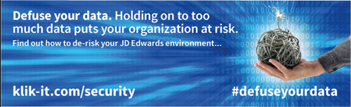 Data Security for JD Edwards