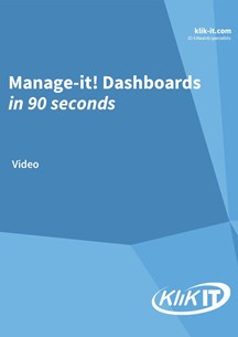 Manage-it! Dashboards. Analysing tool, database monitor and data copying tool